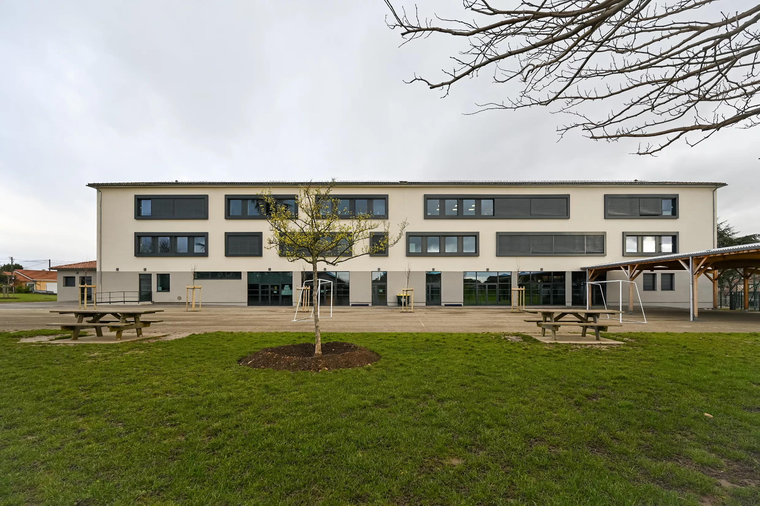 Intervention sur l'école de Port Vieux