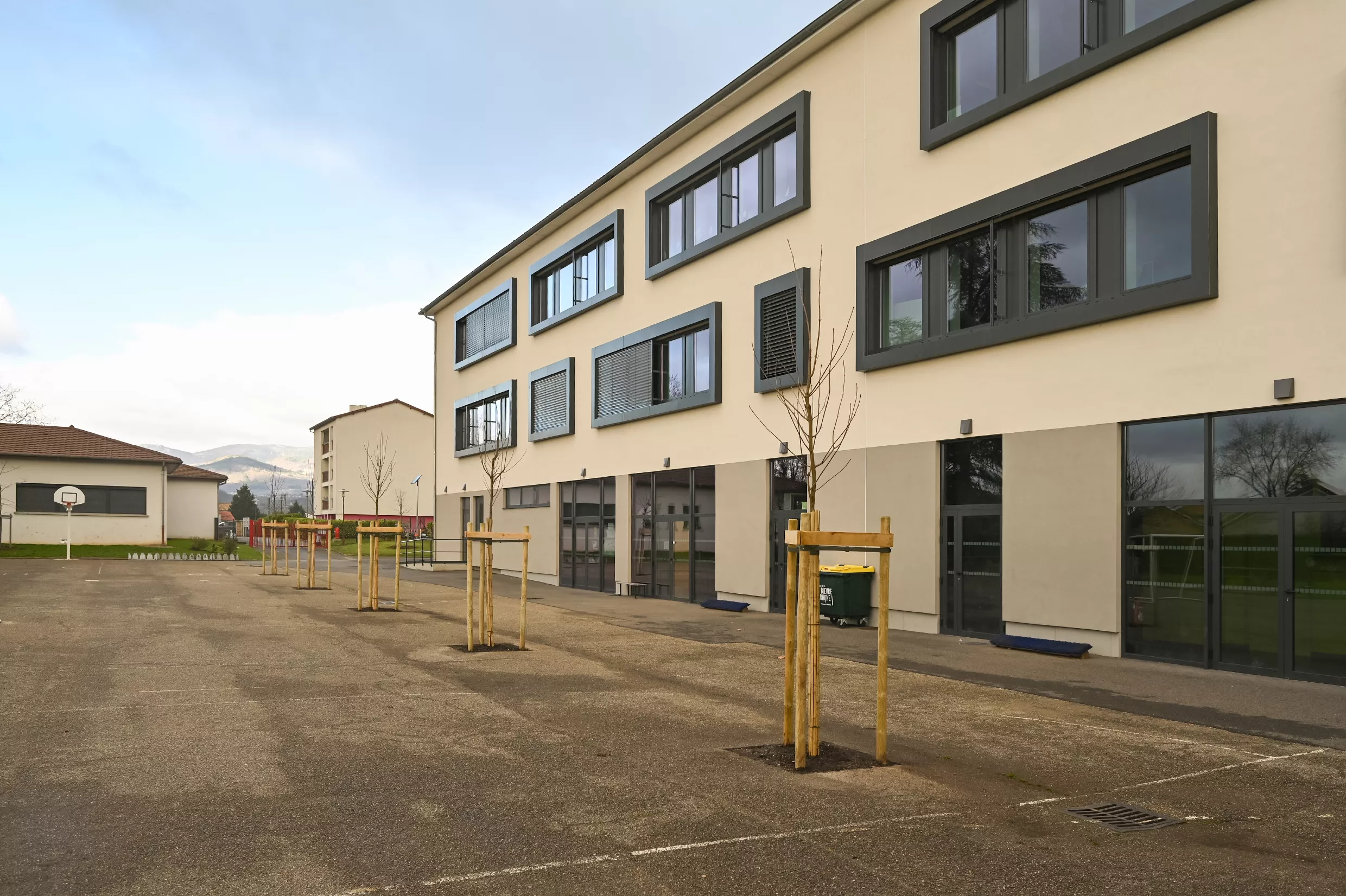 Intervention sur l'école de Port Vieux