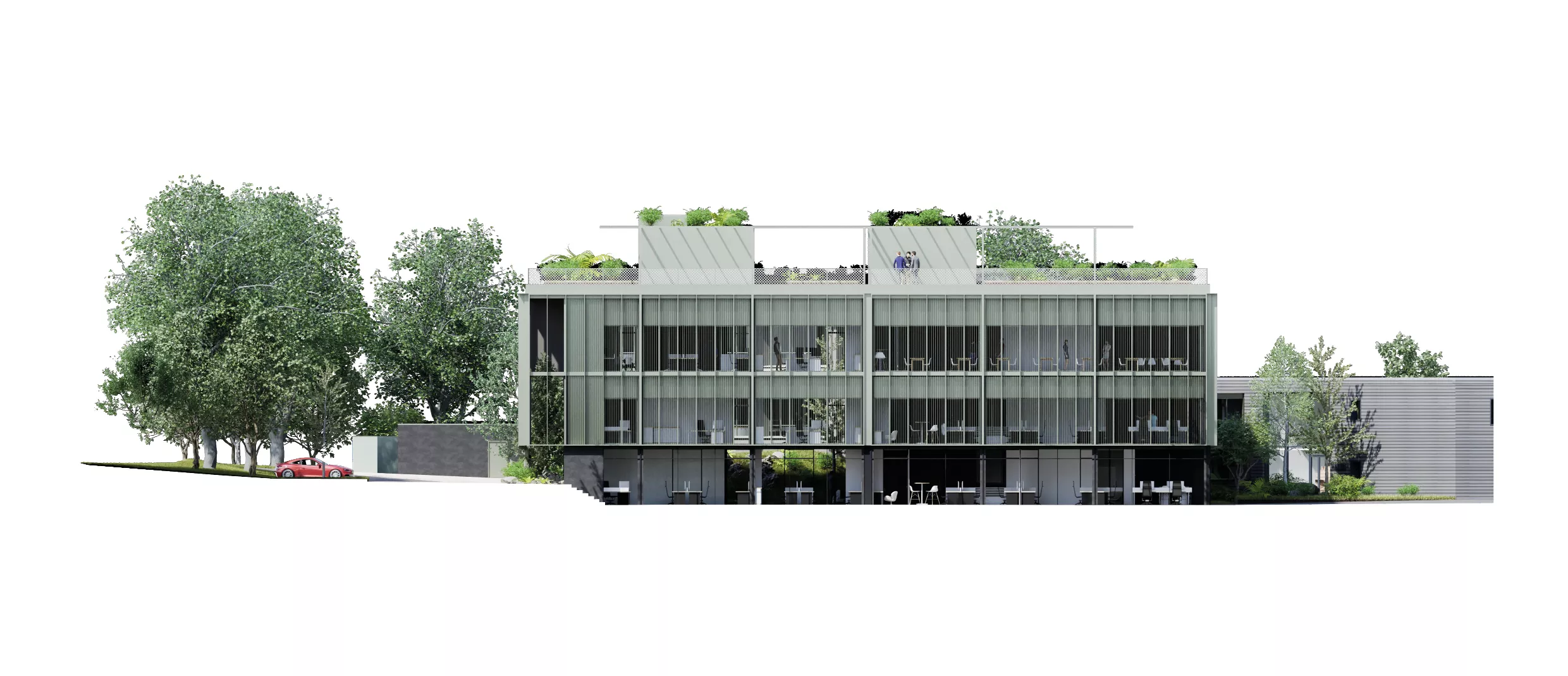 Extension et rénovation des bureaux